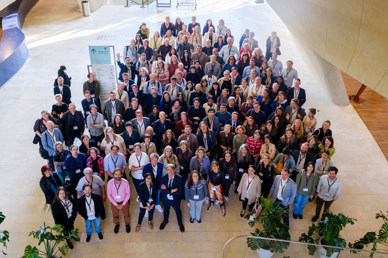 A group shot of participants at Europeana 2025
