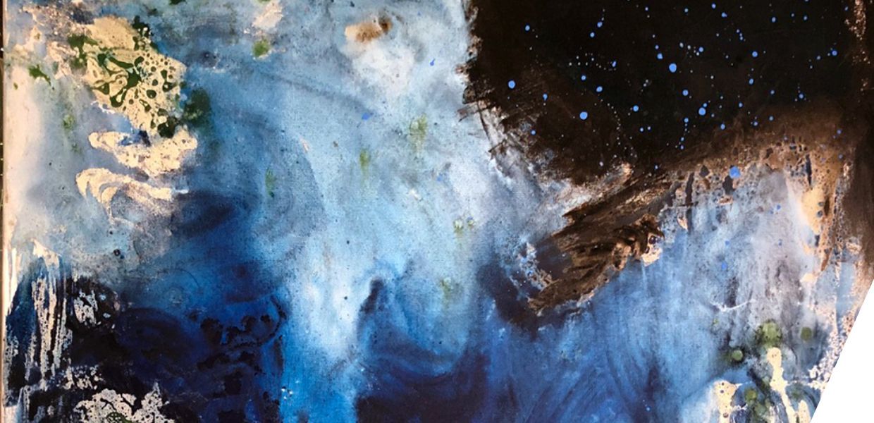 An artistic depiction of space