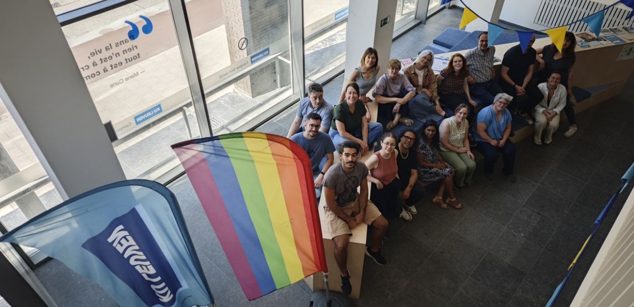A group photo of the DE-BIAS plenary Board