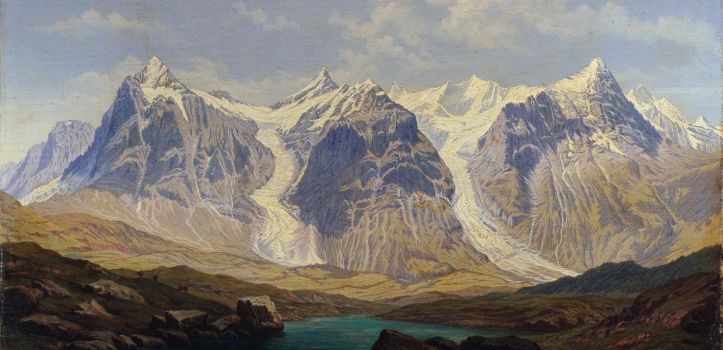 Mountains and glaciers