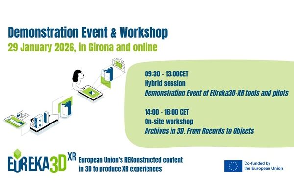 Demonstration event of EUreka3D-XR tools and pilots