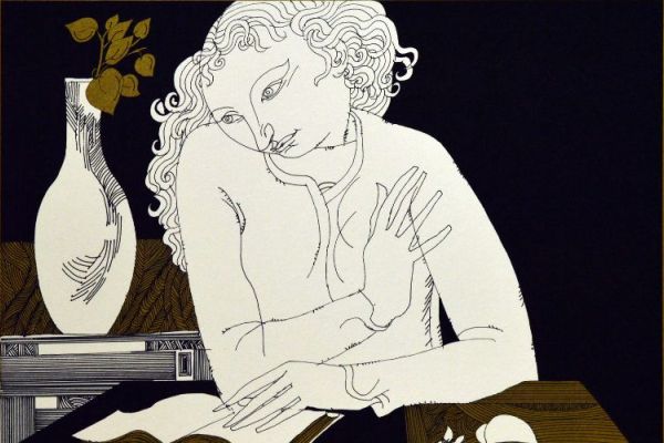A quiet writing hour with art and culture