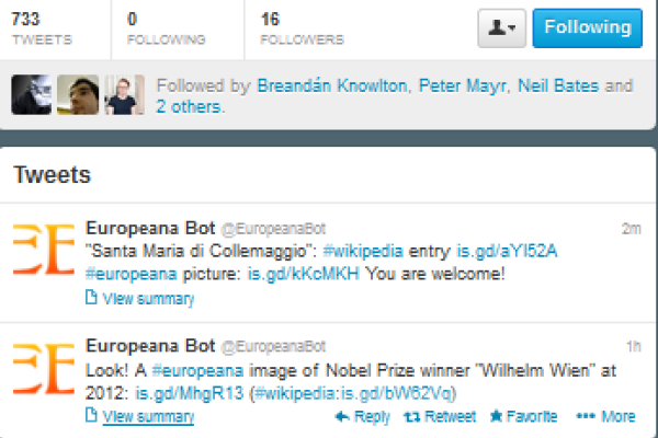 Q&A with EuropeanaBot developer