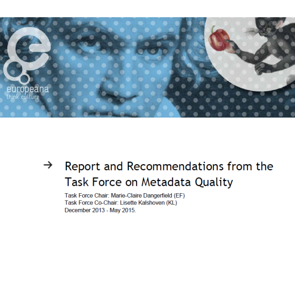 Metadata Quality Task Force Report