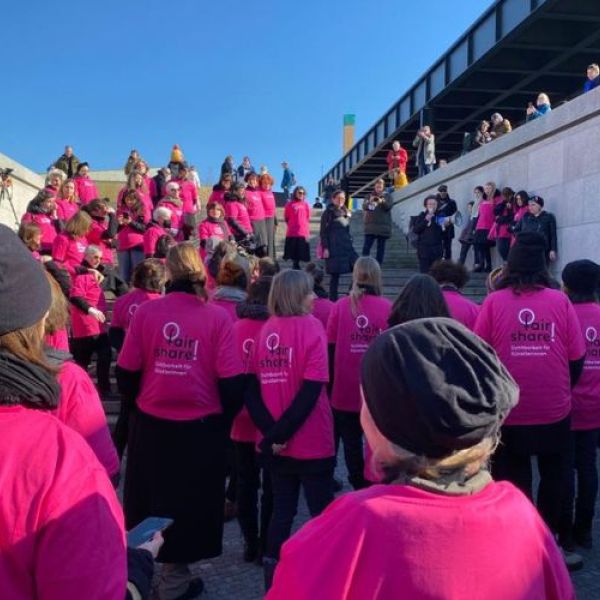 How the fair share! alliance works for visibility for women artists