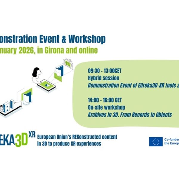 Demonstration event of EUreka3D-XR tools and pilots