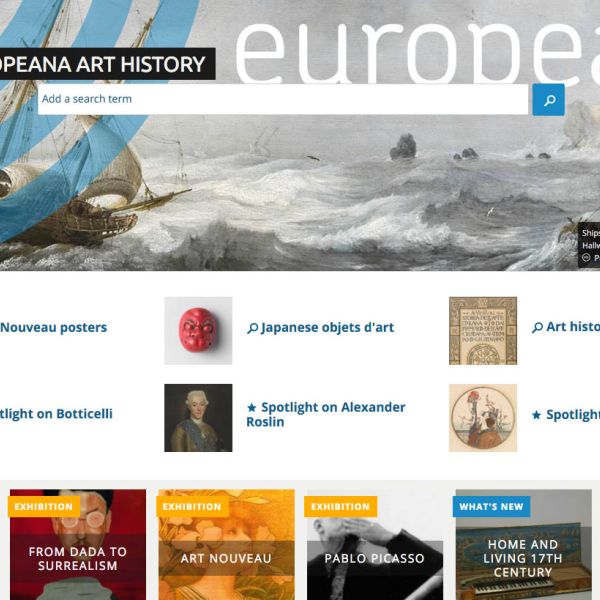 Art & Design resources for the Europeana Challenge