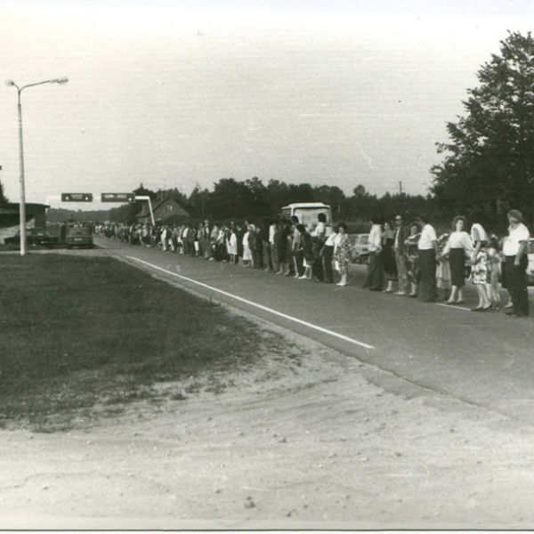 User contributed content from Latvia, relating to the events of 1989 in Central and Eastern Europe.