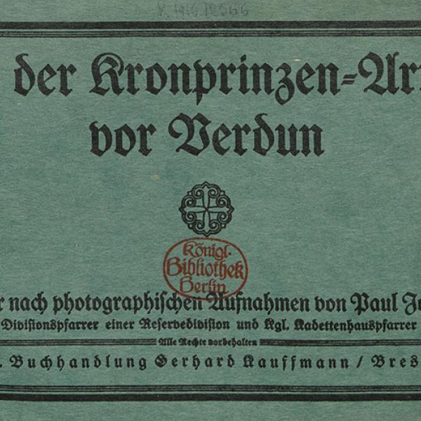 WWI collection of the Berlin State Library