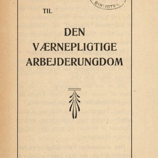 Danish collection of digitized pamphlets’s contribution to the project Europeana Collections 1914-1918